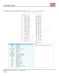 IS46DR16128A-3DBLA2-TR Datasheet Page 2