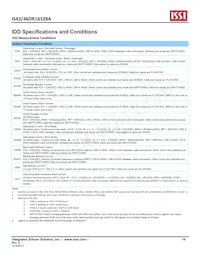 IS46DR16128A-3DBLA2-TR Datasheet Page 18