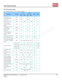 IS46DR16128A-3DBLA2-TR Datenblatt Seite 20