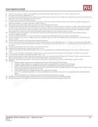 IS46DR16128A-3DBLA2-TR Datasheet Pagina 23