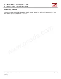 IS46TR16128A-15HBLA1 Datasheet Pagina 19