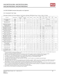IS46TR16128A-15HBLA1 Datasheet Page 20