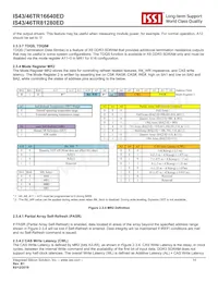 IS46TR16640ED-15HBLA2 Datasheet Page 14