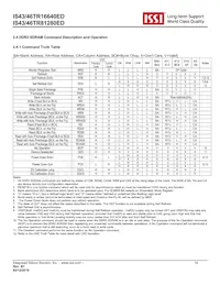 IS46TR16640ED-15HBLA2 Datasheet Page 18