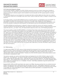 IS46TR16640ED-15HBLA2 Datasheet Page 22