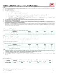 IS49NLS18160-33WBLI Datasheet Page 8