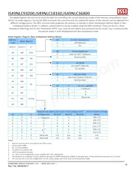 IS49NLS18160-33WBLI Datasheet Page 15