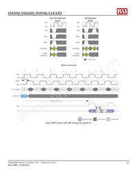 IS49NLS96400-33BLI Datasheet Page 21