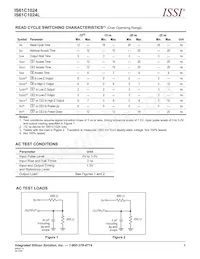 IS61C1024-15JI Datasheet Page 5