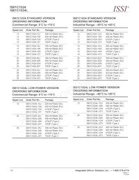 IS61C1024-15JI Datasheet Page 10