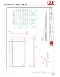 IS61C5128AS-25HLI Datasheet Page 16
