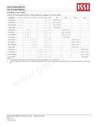 IS61DDB42M18A-250M3L 데이터 시트 페이지 12