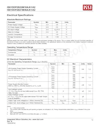 IS61DDP2B22M18A-400M3L Datasheet Page 14