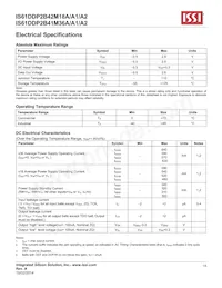 IS61DDP2B42M18A-400M3L Datasheet Page 15