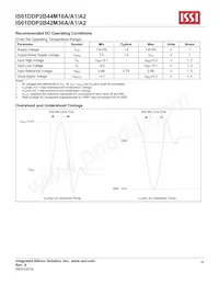 IS61DDP2B44M18A-400M3L Datasheet Page 16