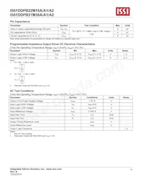 IS61DDPB22M18A-400M3L Datasheet Page 17