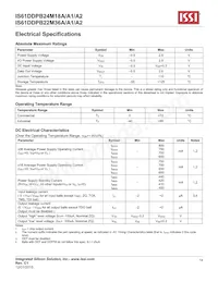 IS61DDPB24M18A-400M3L Datasheet Page 14