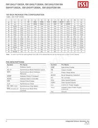 IS61LF12836A-7.5B2I-TR Datasheet Page 6