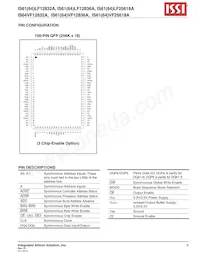 IS61LF12836A-7.5B2I-TR Datasheet Page 9
