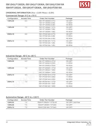 IS61LF12836A-7.5B2I-TR Datasheet Page 22