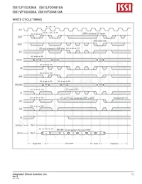 IS61LF204818A-7.5TQLI Datenblatt Seite 15