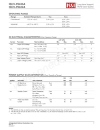 IS61LP6436A-133TQ Datasheet Page 7