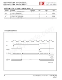 IS61LPD25636A-200TQLI Datenblatt Seite 18