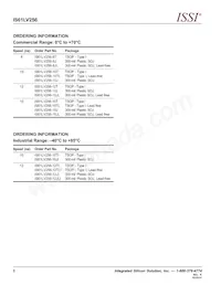 IS61LV256-15TL Datasheet Page 8