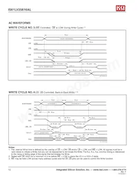 IS61LV25616AL-10T-TR Datasheet Page 10