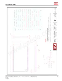 IS61LV25616AL-10T-TR Datasheet Page 15
