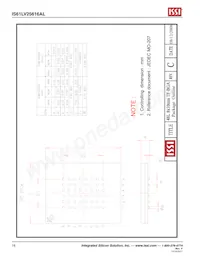 IS61LV25616AL-10T-TR Datenblatt Seite 16