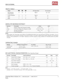 IS61LV2568L-10T Datasheet Page 3