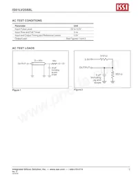 IS61LV2568L-10T Datasheet Page 5