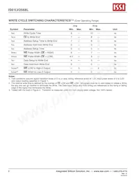 IS61LV2568L-10T Datasheet Page 8