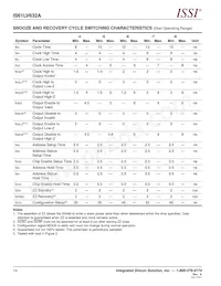 IS61LV632A-6TQI-TR Datenblatt Seite 14