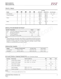 IS61LV6416-12KL-TR Datasheet Page 3