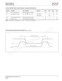 IS61LV6416-12KL-TR Datasheet Page 11
