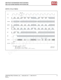 IS61NLF102436A-7.5TQLI-TR Datasheet Page 13