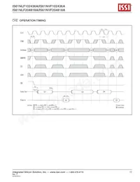 IS61NLF102436A-7.5TQLI-TR Datasheet Page 15
