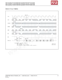 IS61NLF102436B-6.5TQLI Datasheet Page 19