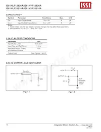 IS61NLF12836A-7.5TQI Datasheet Page 14