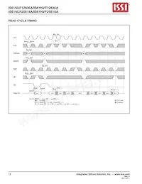 IS61NLF12836A-7.5TQI Datasheet Page 18