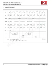 IS61NLF12836A-7.5TQI Datasheet Page 22