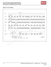 IS61NLF25636A-7.5B2I-TR Datasheet Page 18