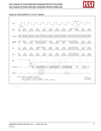 IS61NLP204818B-250B3L Datasheet Pagina 21