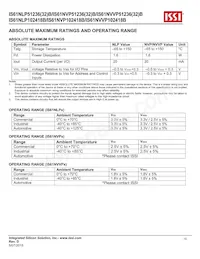 IS61NVP51236B-200B3I Datasheet Page 15