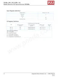 IS61QDB41M36-250M3L Datasheet Page 23