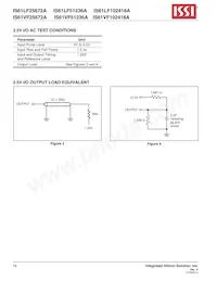 IS61VF51236A-7.5B3I Datasheet Page 16
