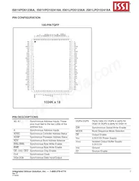 IS61VPD51236A-250B3I Datasheet Page 7