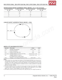 IS61VPD51236A-250B3I Datasheet Page 10